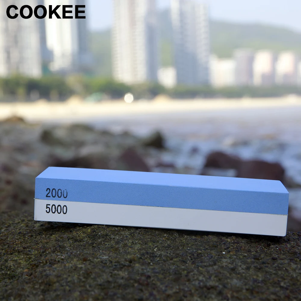 Точилка для кухонных ножей с зернистостью 2000/5000 # точильный камень водный 7*2*1 дюйм