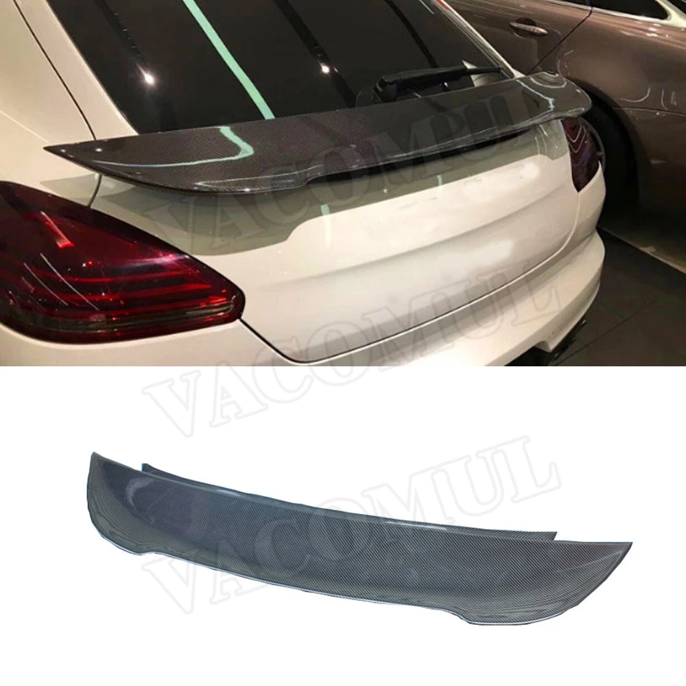 Спойлер заднего багажника из углеродного волокна для автомобиля Porsche Panamera S 970 971