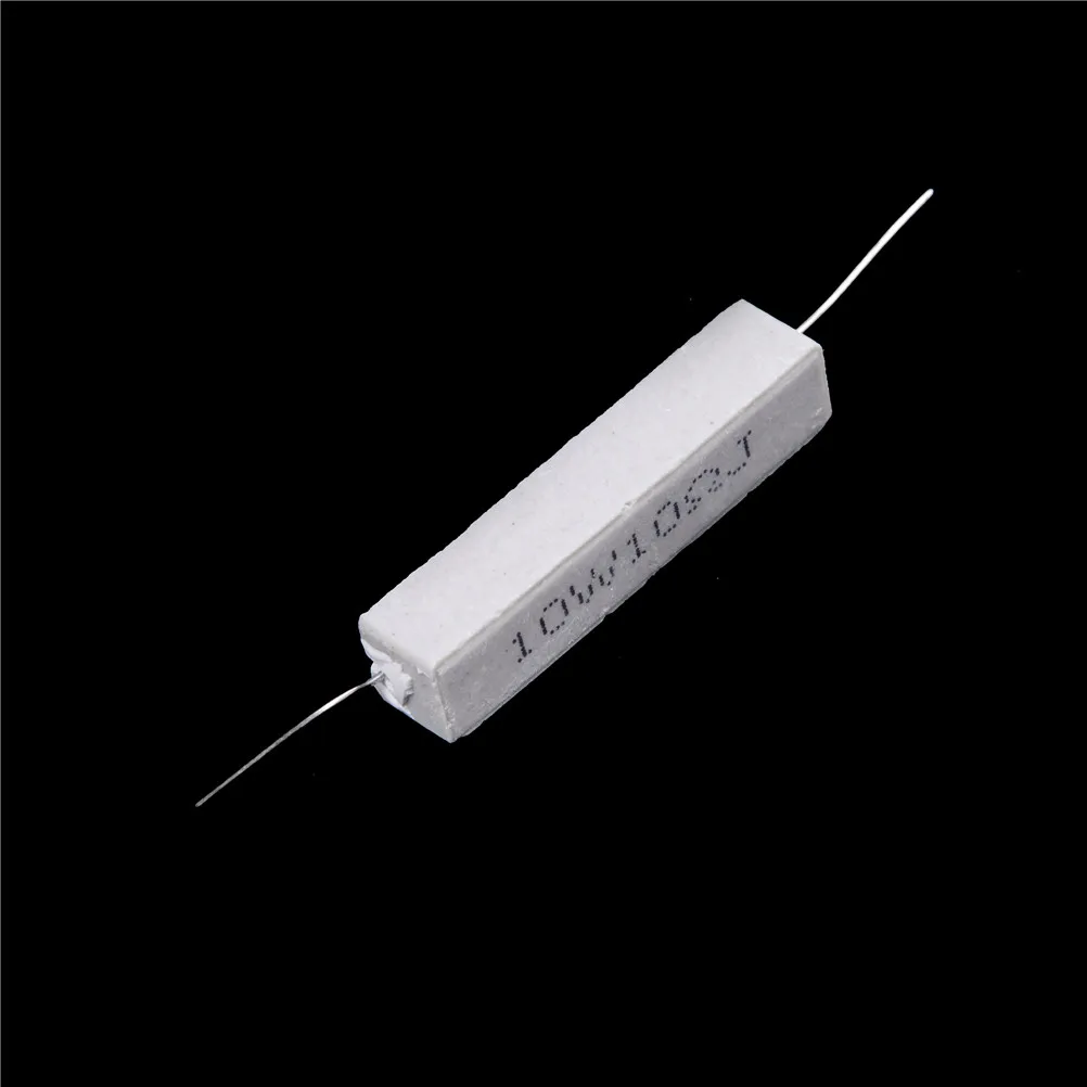 10 шт 10W Ohm 10R сопротивление керамический цементный резистор 5% DIY Набор новая