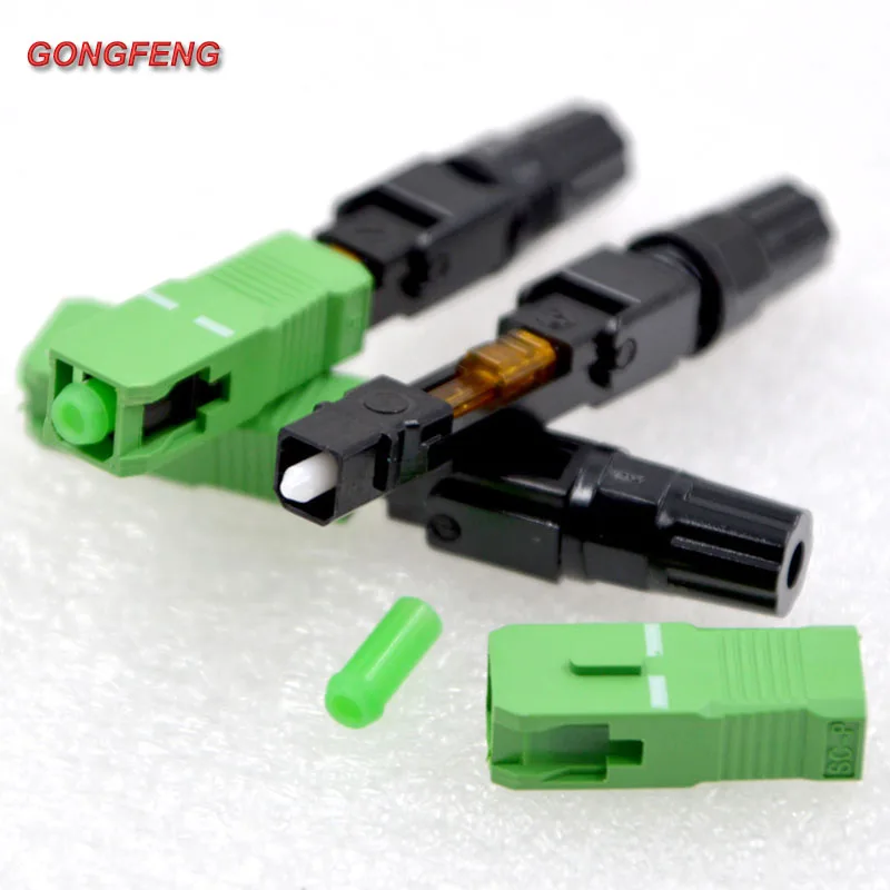GONGFENG 200 шт. Новый FTTH волоконно-оптический Быстрый коннектор используемый кабель