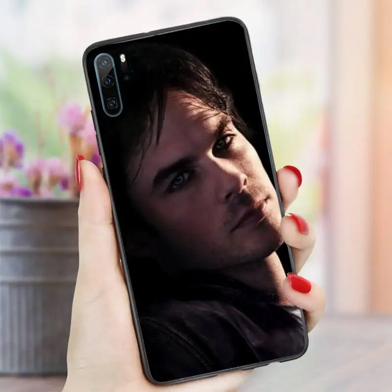 

The Vampire Diaries Ian Somerhalder Phone Case For Huawei honor Mate P 10 20 30 40 i 9 8 pro x Lite smart 2019 nova 5t