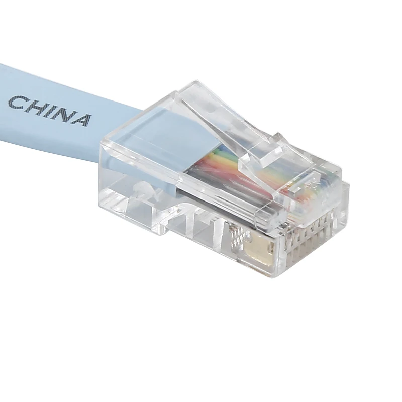 Консольный кабель RJ45 DB9 1 8 м/6 футов разъем VGA папа с 9 портами s прозрачные вилки