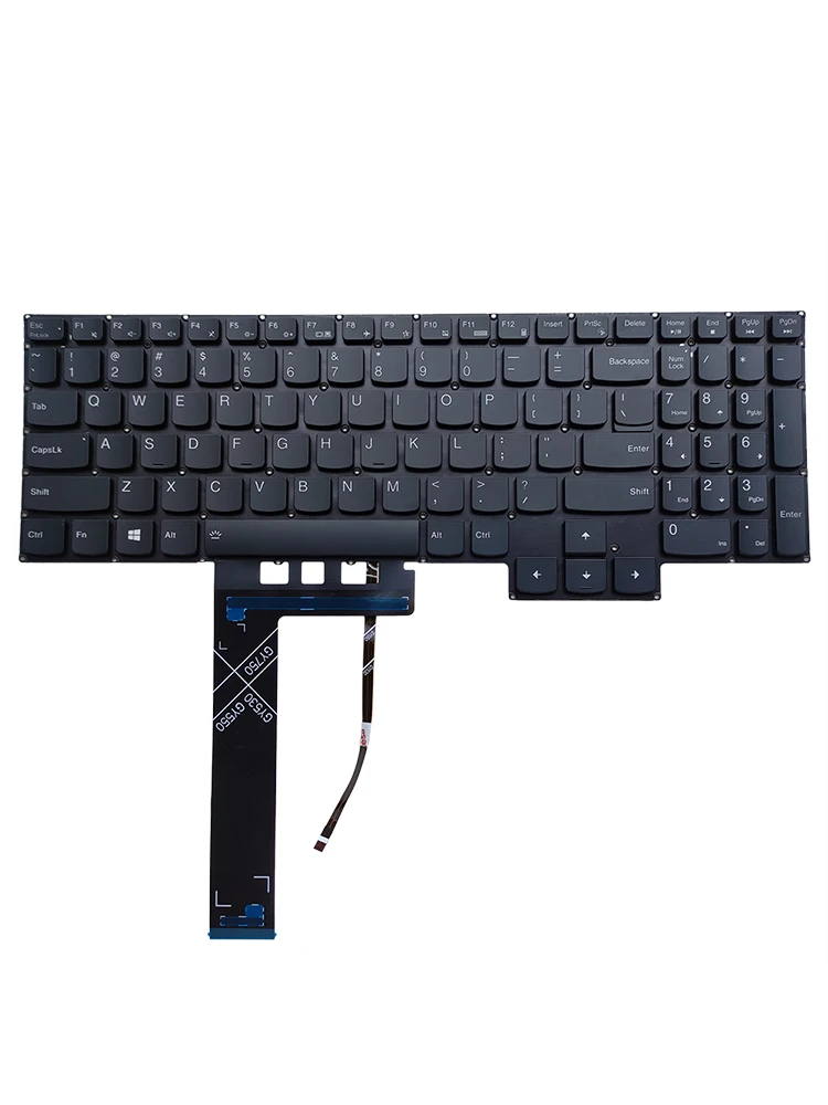 us ru english russian backlit keyboard laptop keyboards for lenovo ideapad gaming 3 15imh05 81y4 3 15arh05 5cb0y99500 blue new free global shipping