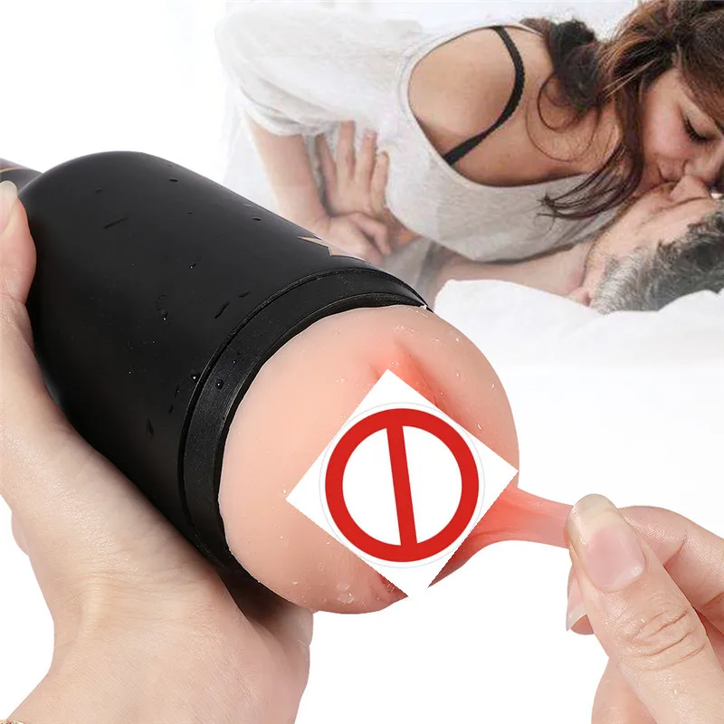 Мужской мастурбатор портативная для пивных бутылок киска мягкий оральный