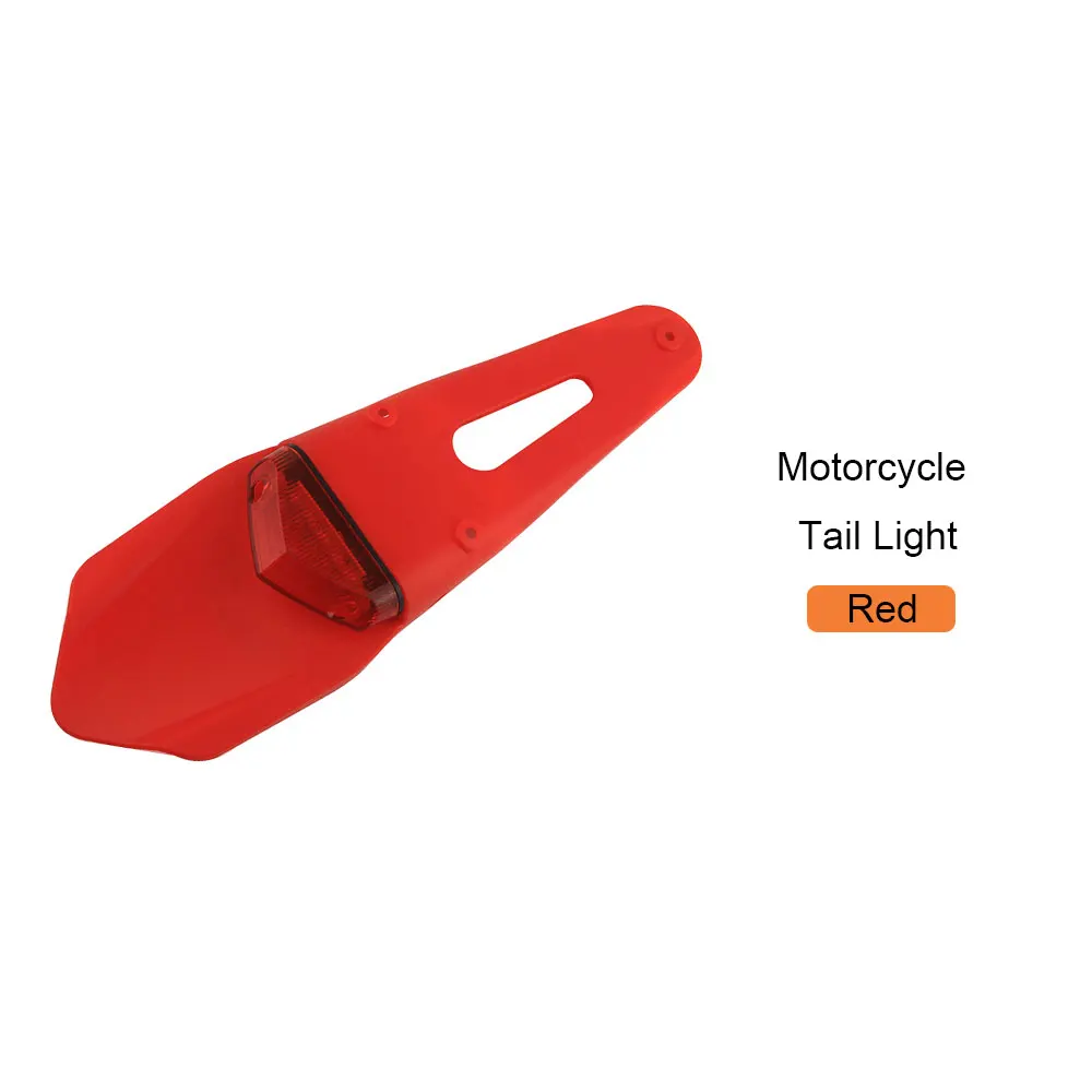 Red Moto Fender Для KTM CR EXC WRF 250 400 мотоциклетный задний светодиодный светильник задний тормоз Стоп сигнальный светильник s брызговик для мотокросса эндуро мотоциклетные крылья - Цвет: Red Moto Fender