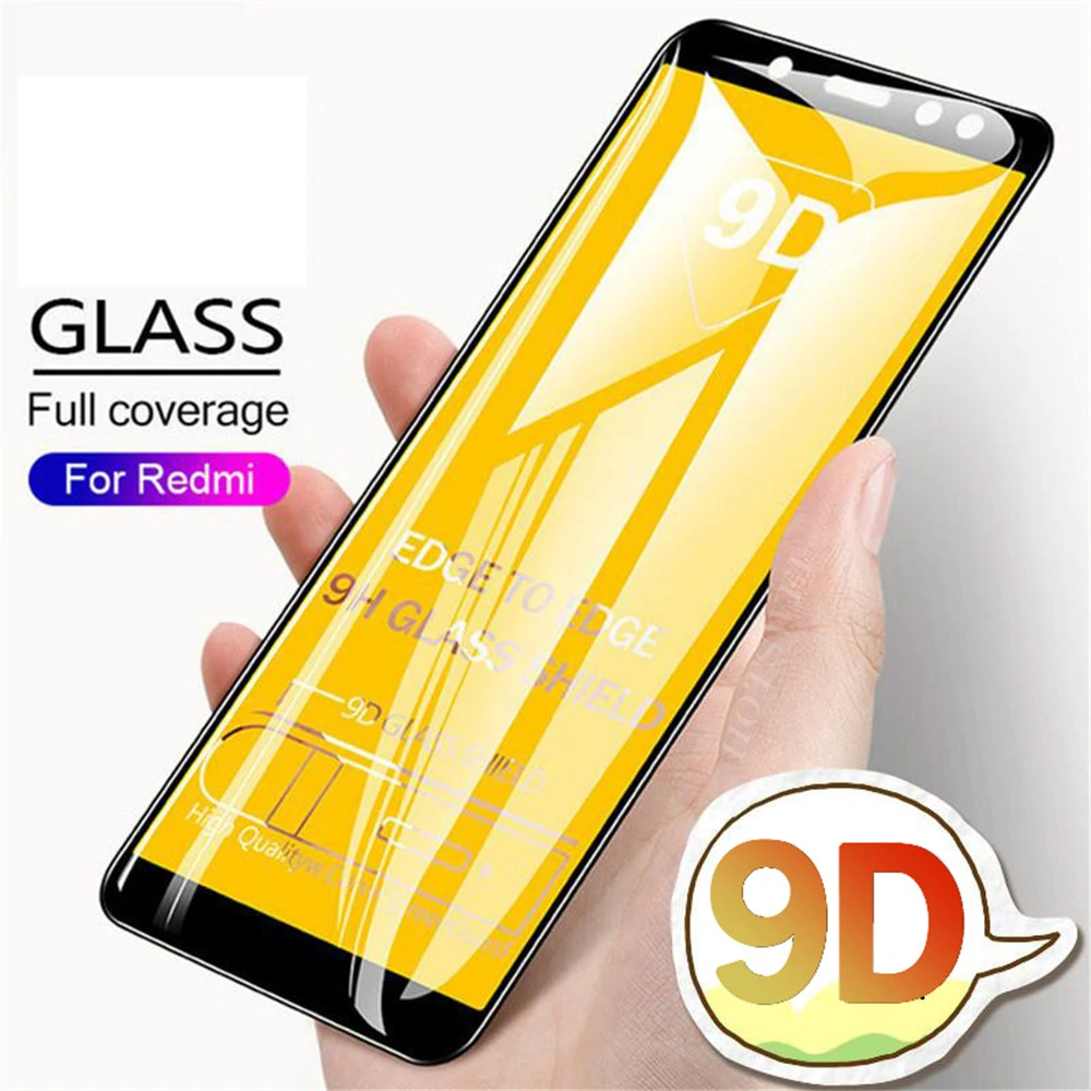 9D полное покрытие краев закаленное Стекло на для xiaomi Redmi Note 4X 6 5 pro 7A 6A 5A 4A Plus Экран