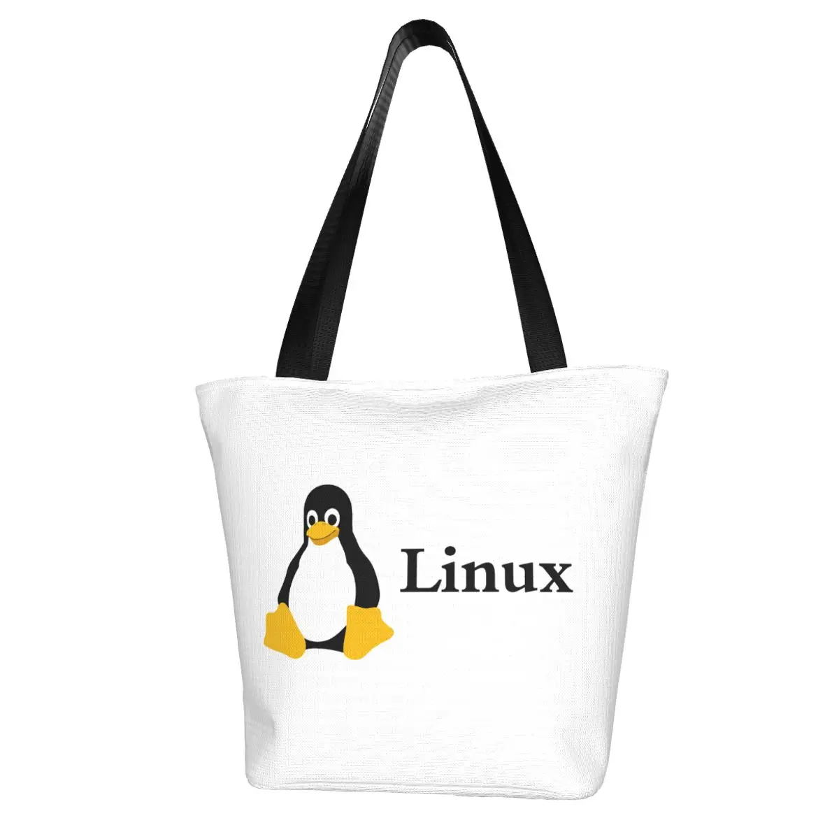 Linux Shopping Bag Aesthetic Cloth Outdoor Handbag Female Fashion Bags