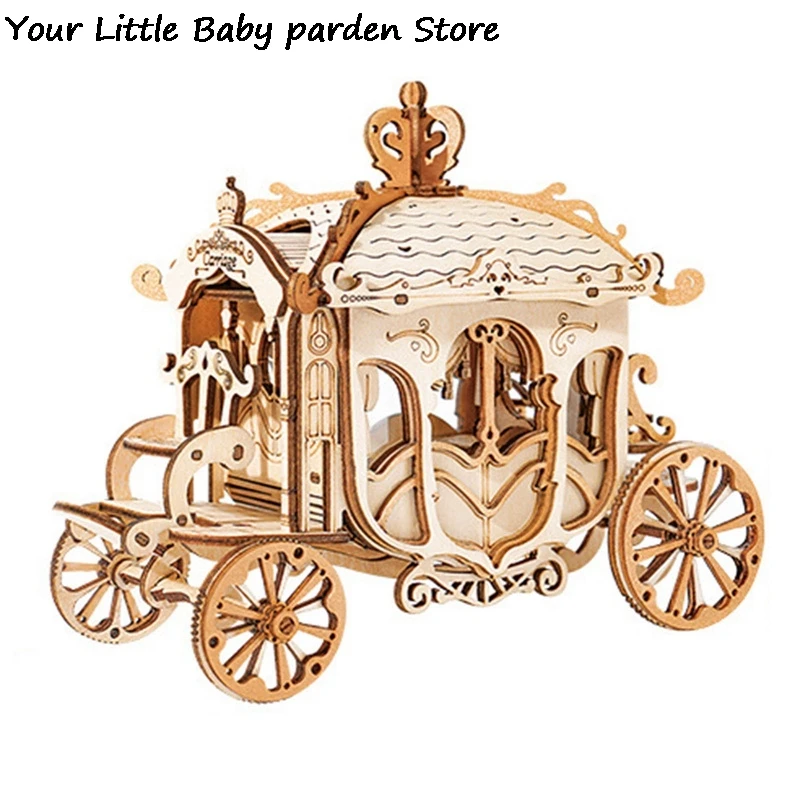 

Creative Assembly Model Wood Craft Kits Desk Decoration For Children Kid DIY Model Toys 3D Wooden Puzzle Toy Gift