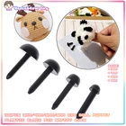 100 шт., 3 мм4 мм5 мм6 мм, кукла сделай сам, кукольная пластиковая черная булавка, безопасные глаза для ручной работы, медвежонка, ремесла, детская игрушка L4MC