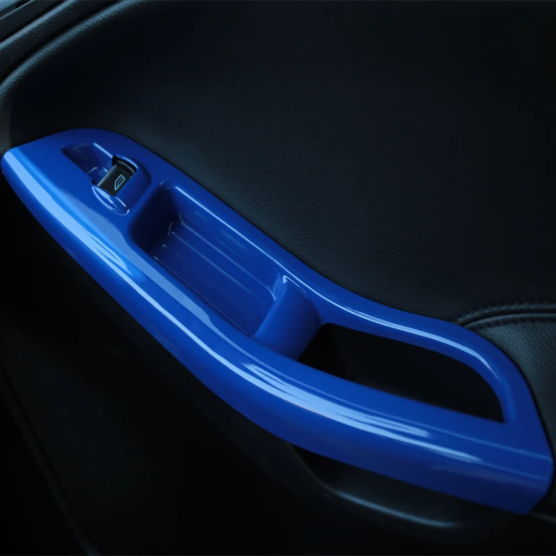 Мой хороший автомобиль синий ABS автомобильный стеклоподъемник Панель рамка