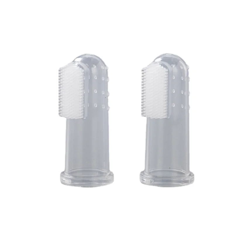 Щетка Силиконовая зубная щетка Тедди для ухода за зубами мягкая 2 шт. |