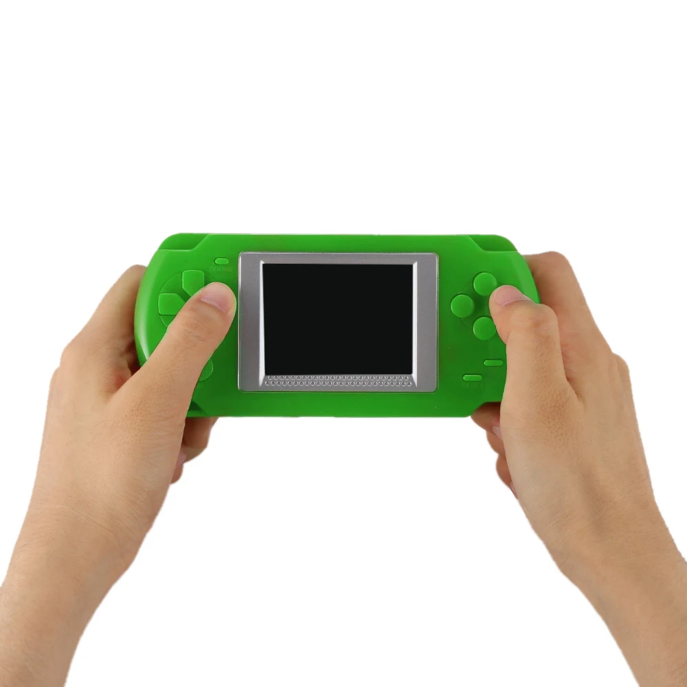 Детская портативная игровая консоль 268 различных игр 2 дюймовый цветной экран детской верхней одежды; переносной штатив для игры развлечения
