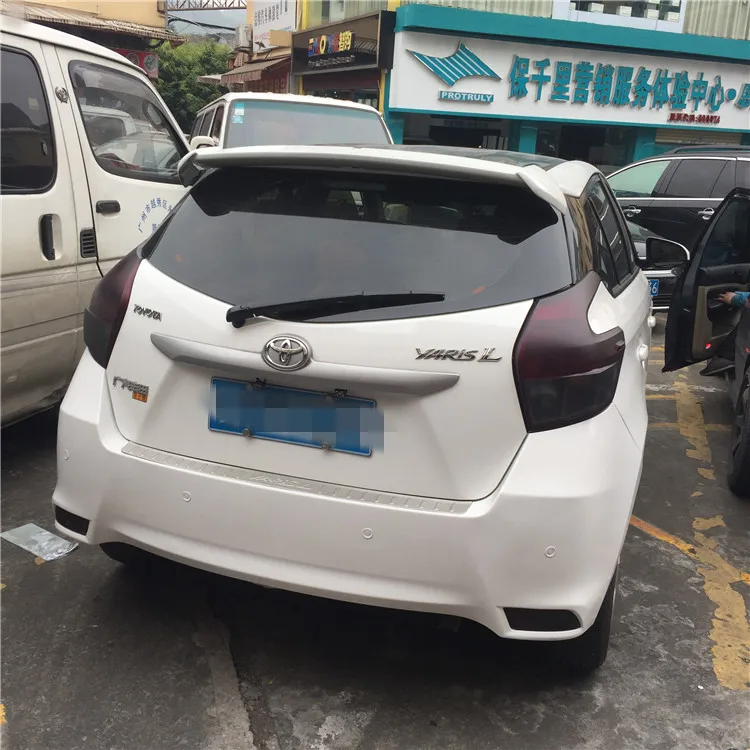 Спойлер для Toyota Yaris 2014 2015 2016 2017-2019 спортивный спойлер из АБС-пластика заднего