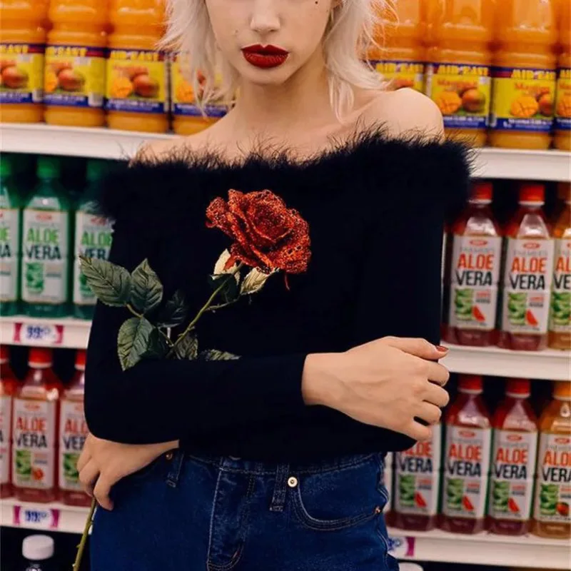 Обувь в стиле панк черное облегающее боди Топы Женская обувь уличном Сезон