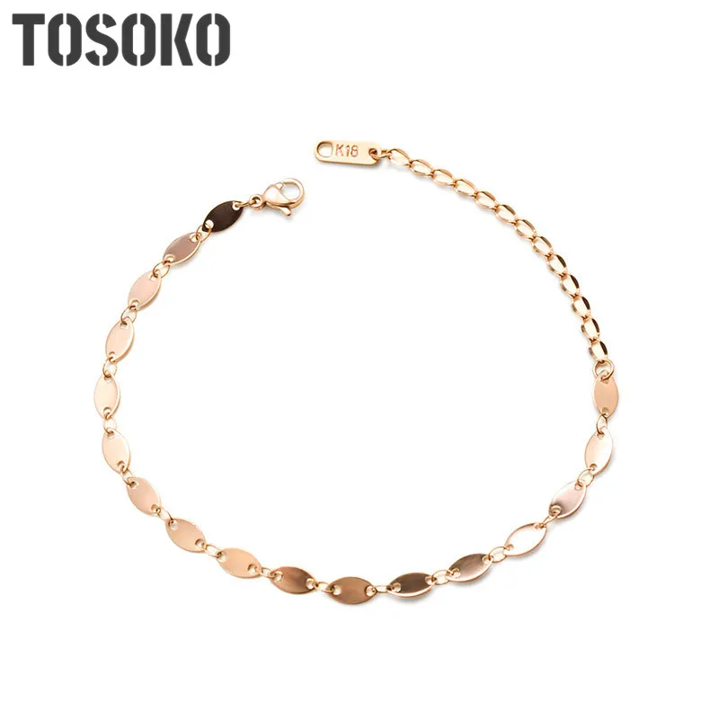 

Новая брендовая Овальная Круглая цепочка из нержавеющей стали 2021, модная и универсальная для женщин BSE080