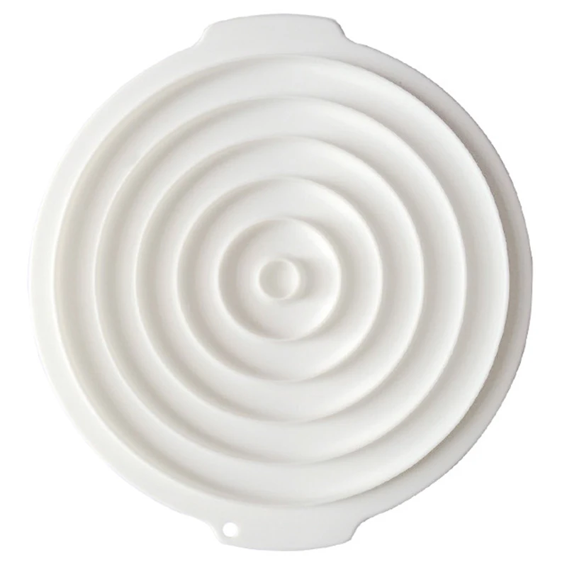 Круглая форма в форме кольца силиконовая для выпечки муссов формы десертного