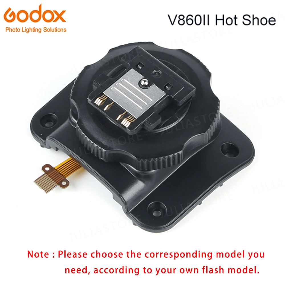 

Godox V860II V860II-C V860II-N V860II-S V860II-F V860II-O Flash Speedlite Replace Hot Shoe Accessories