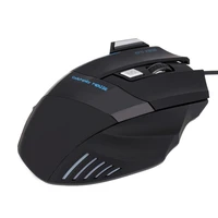 usb wired gaming mouse 7 buttons 5500dpi adjustable led backlit professional gamer mice ergonomic computer mouse for pc laptop