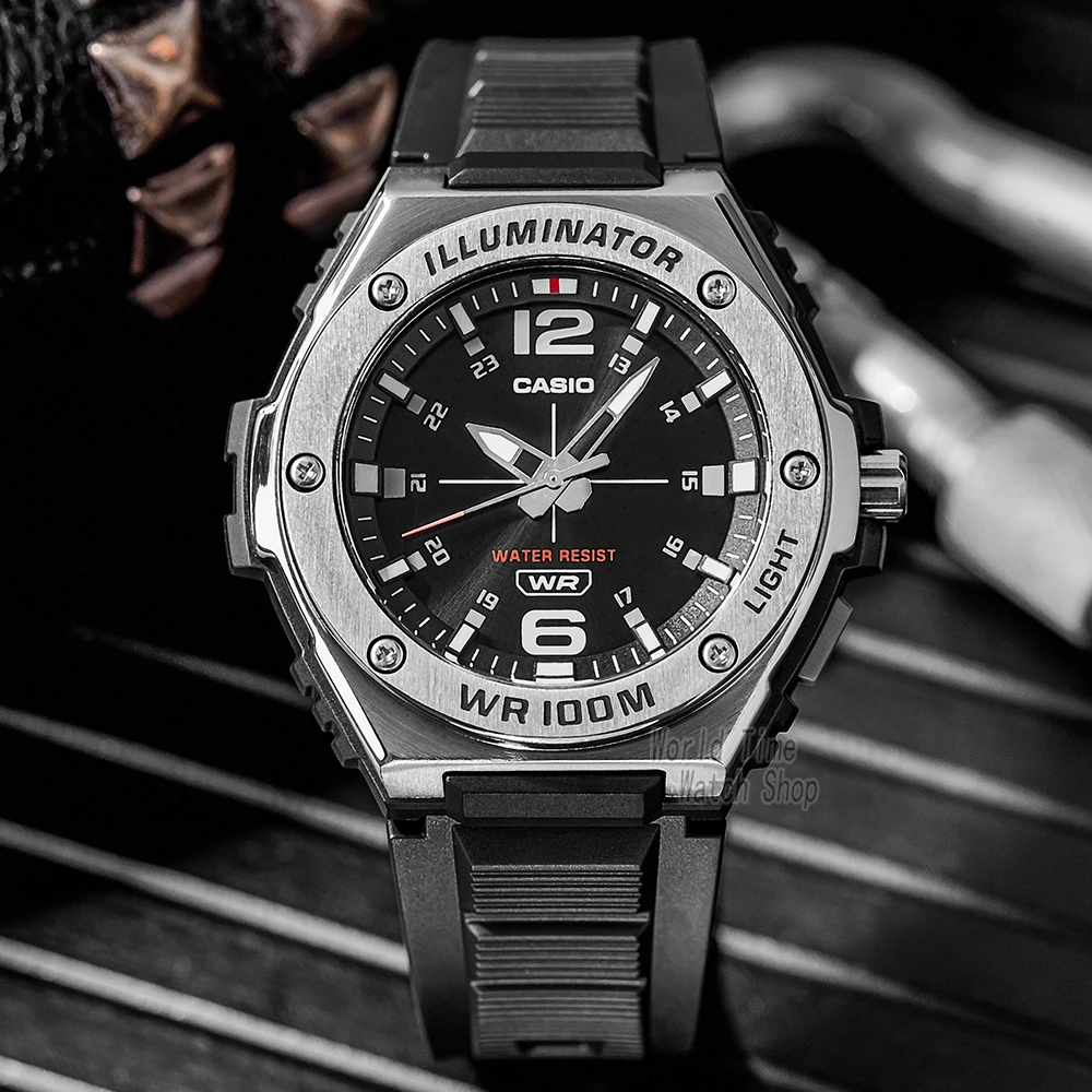 Часы наручные Casio Мужские кварцевые брендовые Роскошные спортивные нейтральные