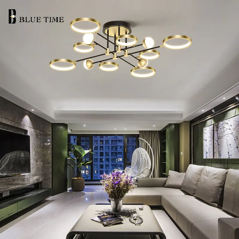 

Светодиодная люстра, роскошная люстра на потолок, современная светодиодная Люстра для гостиной, столовой, кухни, спальни