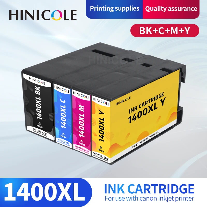 

Hinicole Compatible Ink Cartridges For Canon PGI 1400 MAXIFY MB2040 MB2340 MB2140 MB2740 Printer Printers PGI-1400 PGI1400 XL