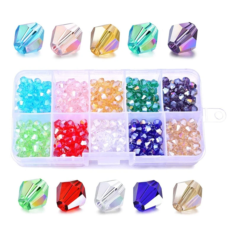 

Romantic Jewelry Crystal Glass Beads, Jewelry Making, Various Color Beaded Containers