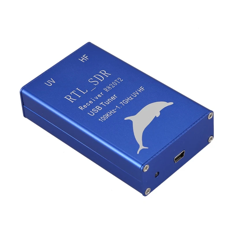 NEW-RTL2832U+ R820T2 100 кГц-1,7 ГГц UHF VHF RTL. SDR USB тюнер приемник AM, fm-радио