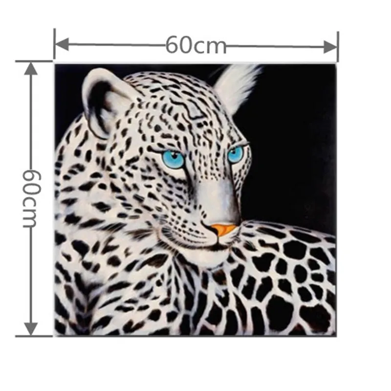 

Fashion Spray Painting Oil Canvas Cats Horses Leopards Personality Animal Pattern Watercolour Home Wall Art Decor Accessories