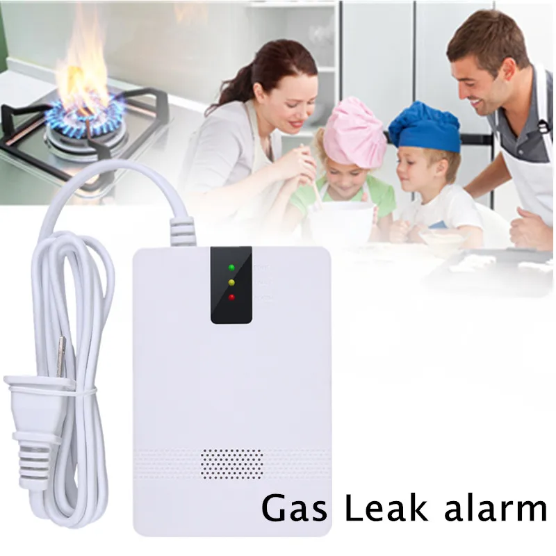 High Senstitve 85dB Coal Gas Co Kitchen LED Three Mode Warning Lights Leak Detector | Дом и сад