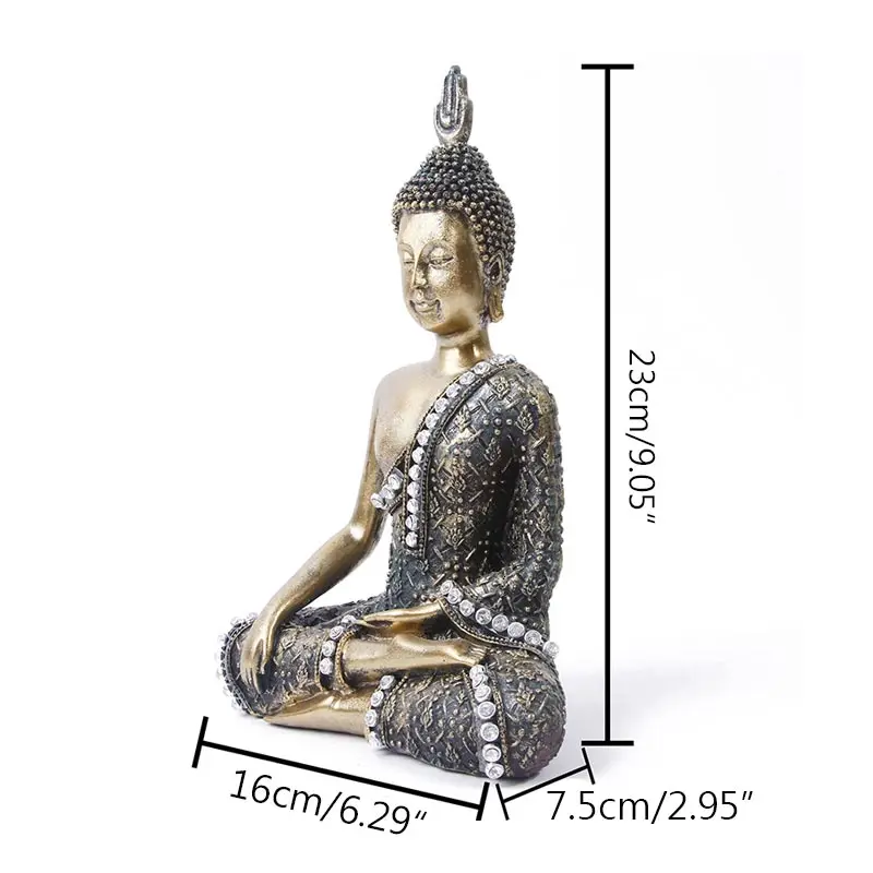 Оптовая продажа статуя Будды украшение для дома статуэтки церкви Миниатюрные