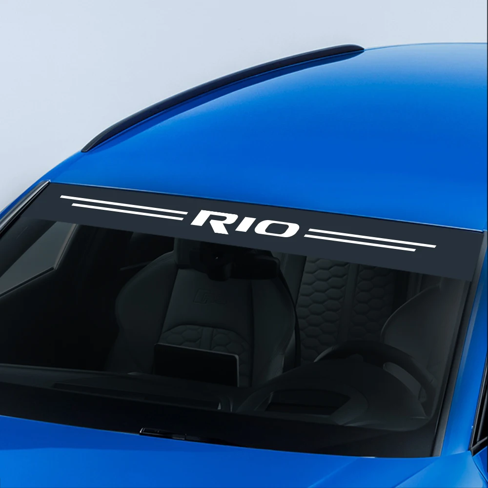 Автомобильные наклейки для Kia Rio 3 4 K2 K3 X Line солнцезащитный козырек автомобильное