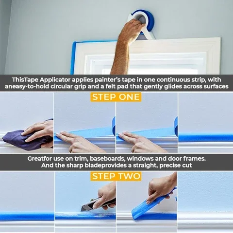 Малярная Маскировочная лента-аппликатор Диспенсер машина для настенной