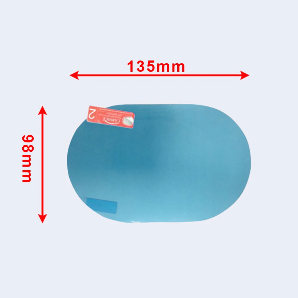 2 шт. PET + нано покрытие овальной формы авто Анти туман непромокаемые автомобиля