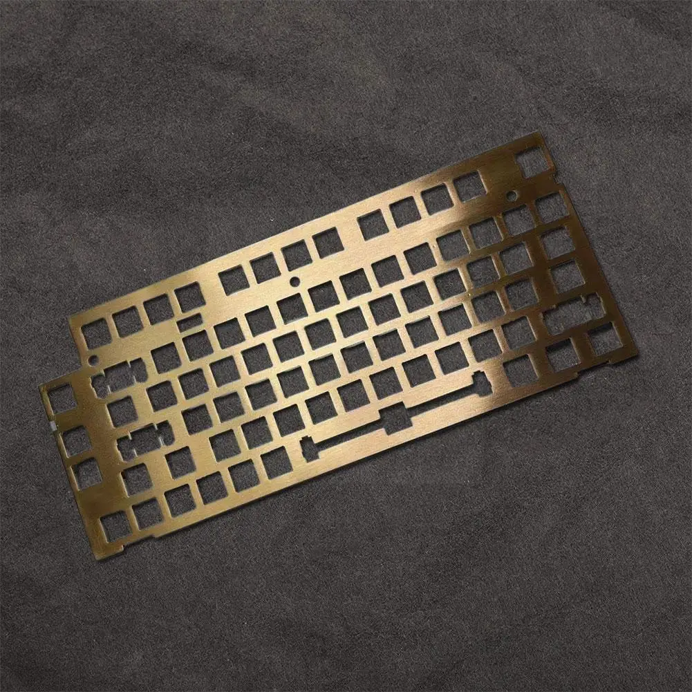 

1PCS FL MK870 DIY PC Plate PCB/Plate Mounted Brass Plate For MK870 Keyboard Positioning Board Z7E8