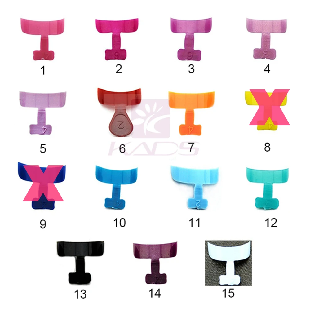 5 pack/set Французский Край Совет 13 цвет Необязательно Более интересным 4 Сезона