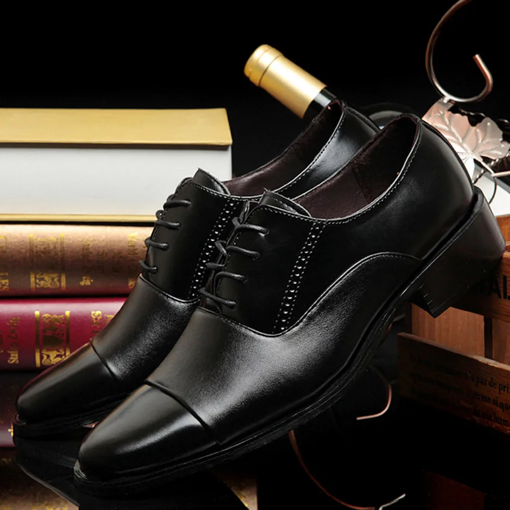 Мужские Танцевальные Туфли Perimedes для вальса танго кружевные деловые кожаные