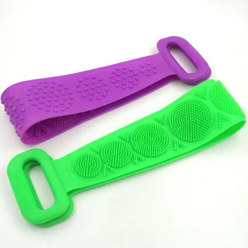 Новое длинное Силиконовое банное полотенце растирание грязи и антисептик