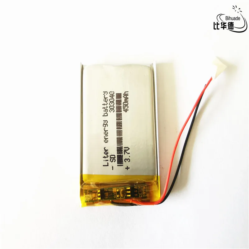 MP3, MP4 gps тонкий маленький игрушечный аккумулятор 303040 полимерная аккумуляторная батарея 450mah литий-ионные батареи