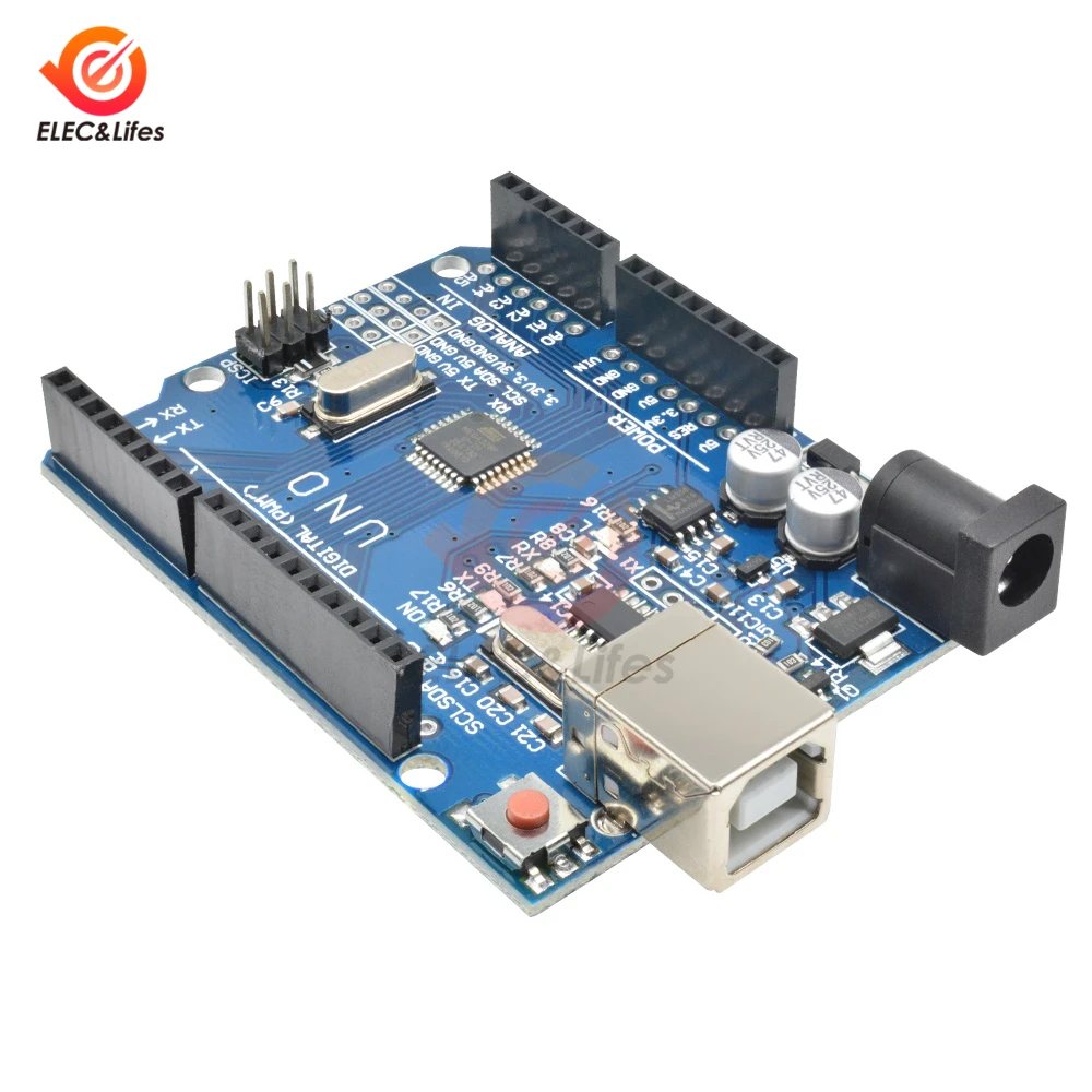 Макетная плата для Arduino UNO R3 CH340 ATmega328P Mega328 макетная 16 МГц CH340G USB драйвер типа B