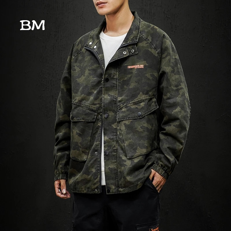 Уличная военная куртка модная камуфляжная Мужская 5XL большого размера одежда