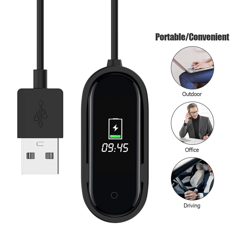 Зарядное устройство USB для Xiaomi Mi Band 4 док-станция смарт-Браслет зарядный кабель