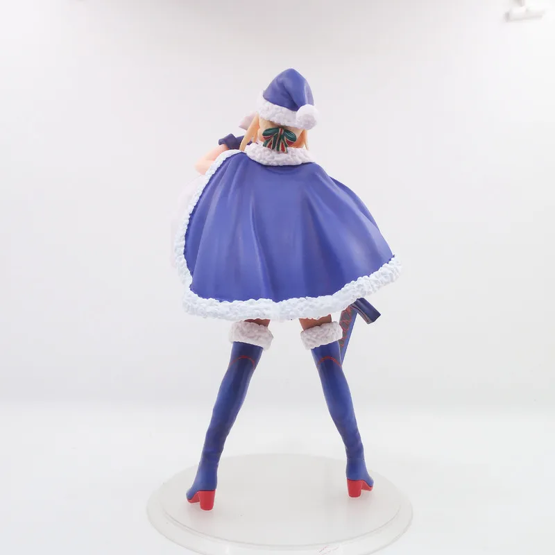 23 см Новинка, лидер продаж, аниме Fate/stay Night Grand Order Saber Arturia Pendragon, Рождественская ПВХ фигурка, коллекция моделей, Подарочная кукла