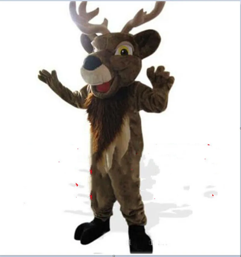 

Elk Mascot Costume Suits Cosplay Party Game Cartoon Dress Outfit Furry Clothing Advertising Promotion Carnival Halloween Fursuit