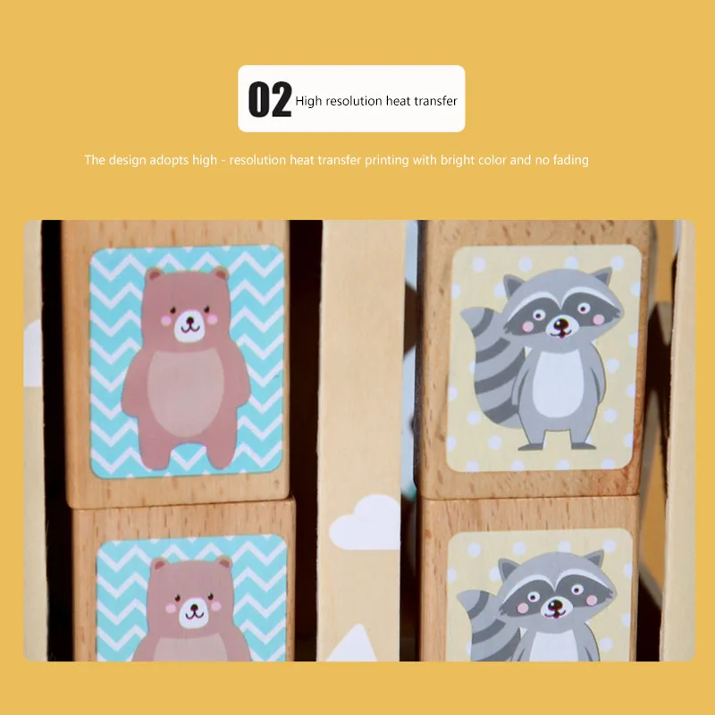 

Baby Wooden Montessori Toy Cartoon Clock Learning Toy Colorful Educational Preschool Education Baby Maze Shape Recognition Toy