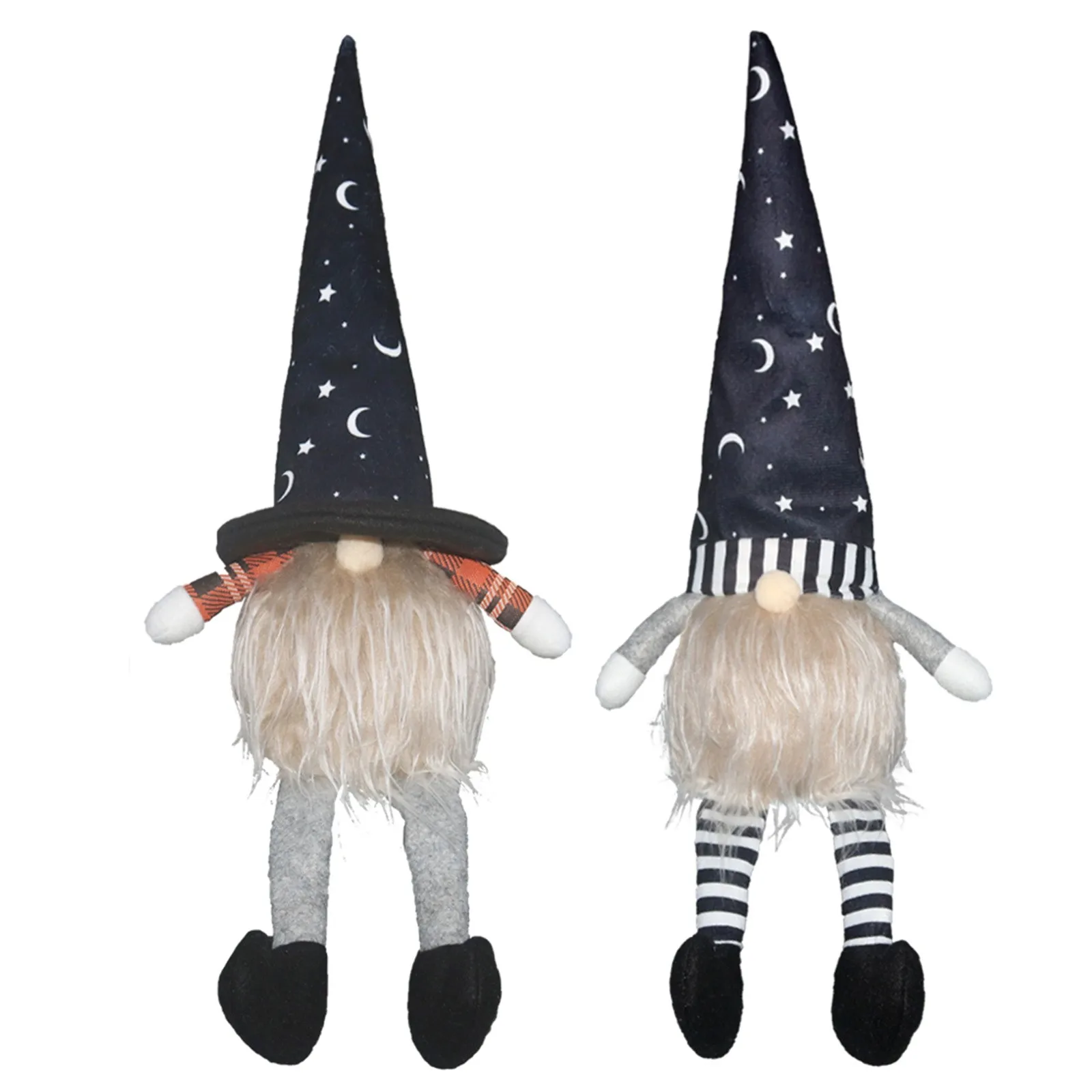 

2pcs Faceless Doll Halloween Gnome Dwarf Home Decoration Christmas Decoration Party Decoration Haunted House Props Ornament