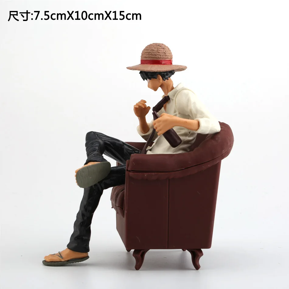 Милая экшн фигурка из комиксов цельная обезьянка D Луффи сабо Эйс Слитная игрушки