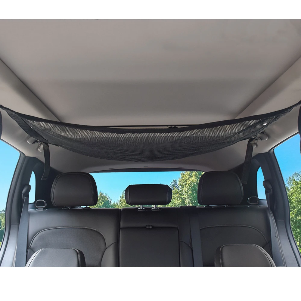 Универсальная потолочная сетка для хранения в автомобиле органайзер-простая