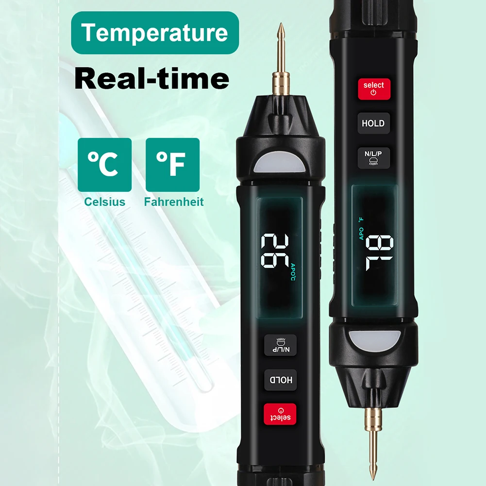 

Professional 3 in 1 Digital Multimeter + Voltage Test Pen + Phase Sequences Meter AC/DC Voltage Resistance Diode Handheld Tester