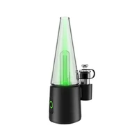 electronic hookah dab rig starter kit 4000mah battery 4 gear heat settings dry herb vapor pipe for enail wax concentrate shatter