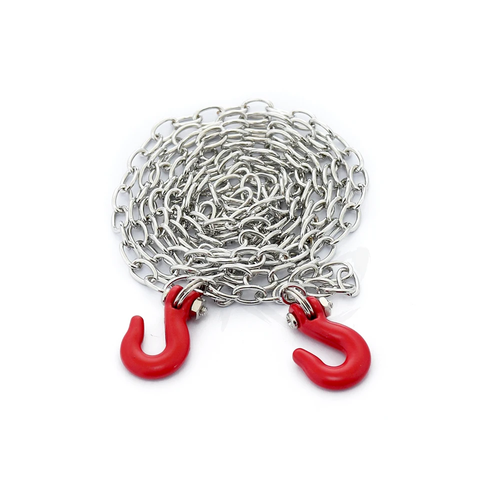 Сцепка для прицепа в масштабе 1/10 Скоба лебедок блочная пряжка спасательная цепь